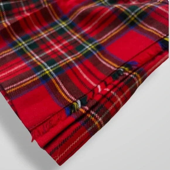 Authentic Girl’s Wool Plaid Scottish Tartan Kilt Size 2 - Picture 7 of 8